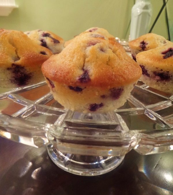 Muffins de blueberry