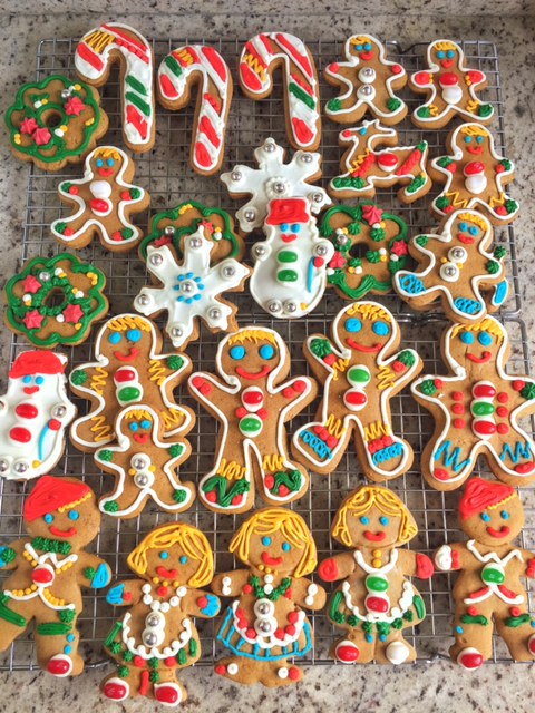 Biscoitos de Gengibre e mel (Gingerbread Cookies) – Helena Gasparetto