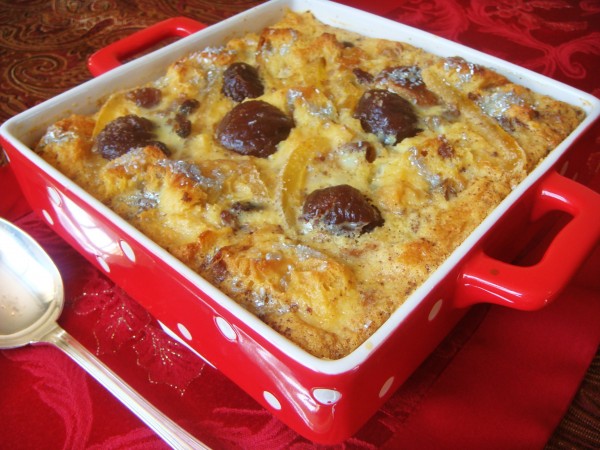 Pudim de Panetone (I)- Versão Marron Glacé